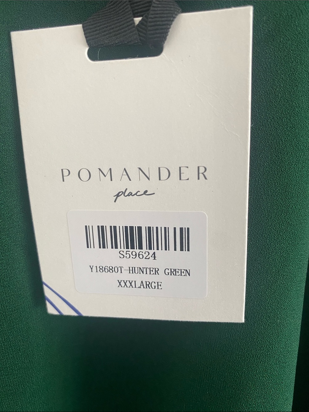 NWT Tuckernuck Pomander Place Carlotta Peplum Blouse Hunter Green Size XXXL - Picture 3 of 8